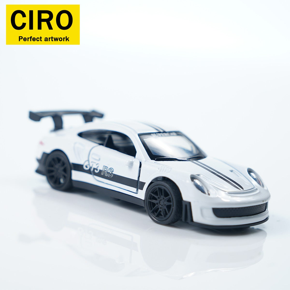 1:43 Miniature Metal Die-Cast Sports Car Alloy Luxury Two-Door Model Boy Toy Highly Detailed Gift Ornament Display Collection Christmas Gift