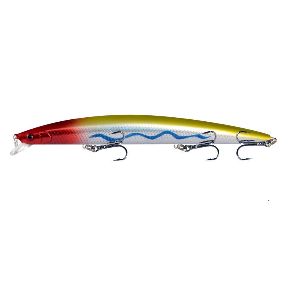 1pcs 18cm 24g Minnow Fishing Lure Laser Hard Artificial Bait Plastic Big Fake Fish Lures Sea Fishing Bait Crankbait Wobblers