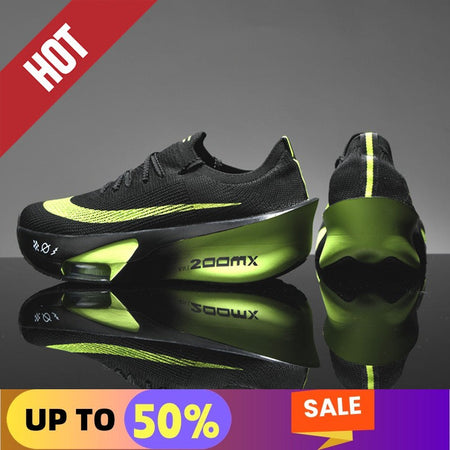 Sports Running Shoes Men Marathon Air Cushion Carbon Plate Breathable Lightweight Women Comfortable Athletic Walk Race Sneakers