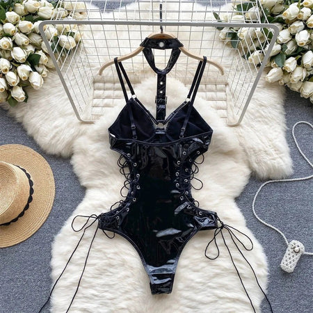 Role Student Complete Maid Cosplay School Costume Set Ruffle Cosplay Vacation Halloween Outfit Halter Dress Set Outfit Costume