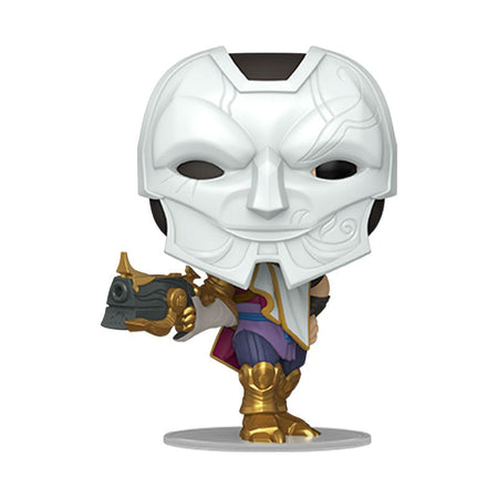 Funko Pop Yone Action Figures Model Toys Game League of Legends Figureine Model Doll Collectible Vinyl Figure Desk Decor Gifts
