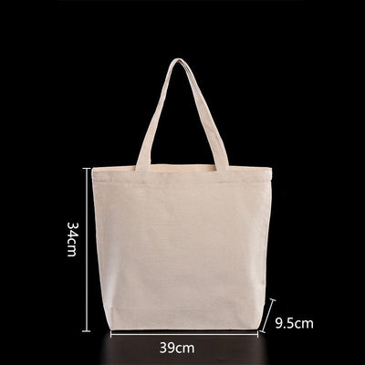 XINGMING High-Quality Women Men Handbags Canvas Tote bags Reusable Cotton grocery High capacity Shopping Bag