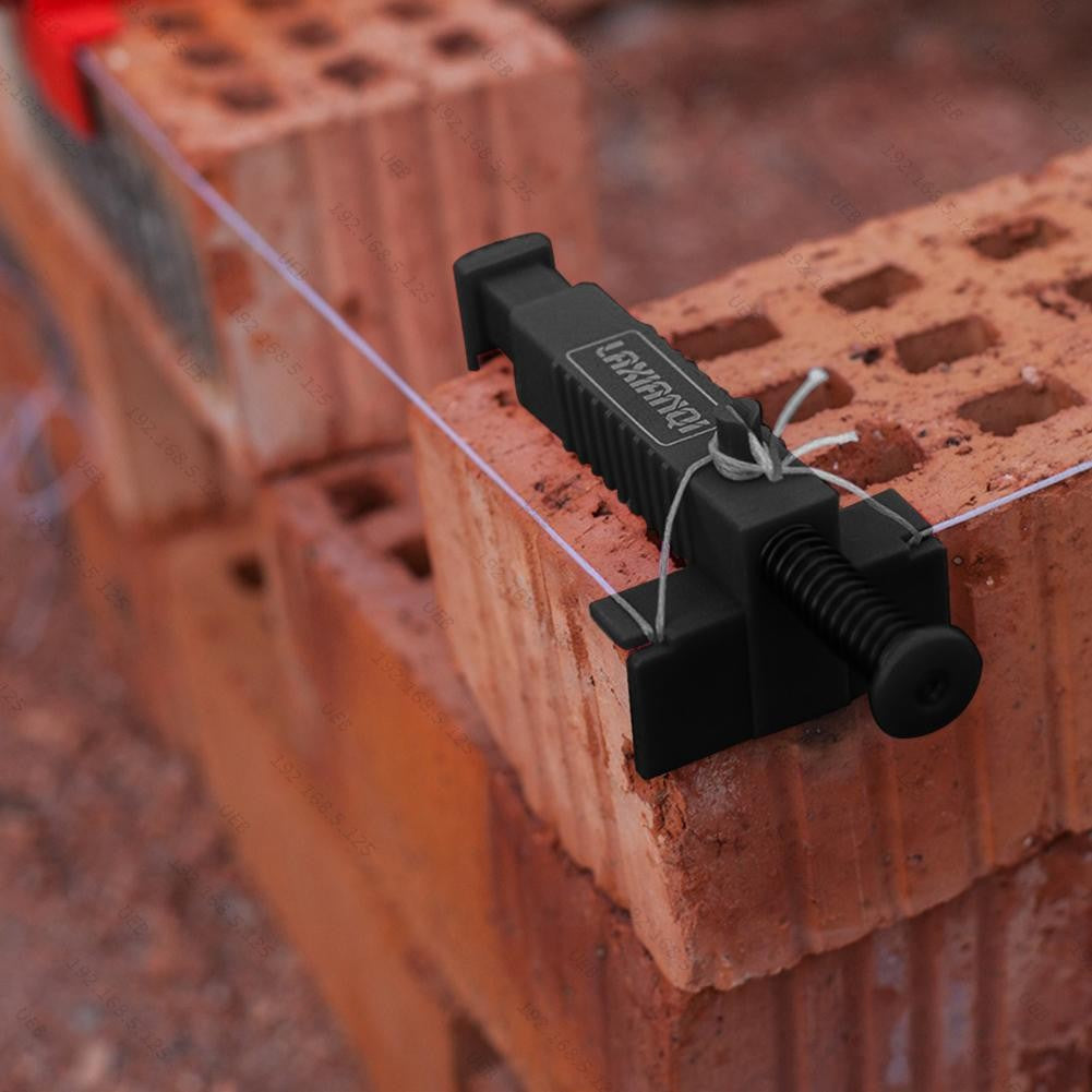 2 Pcs Bricklaying Construction Tool Liner Wall Builder Bricklayer Construction Tools 9-12 Cm Brick Liner Wire Runner Drawer