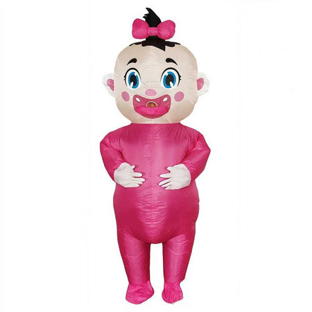 Adult inflatable Baby clothing gender revealing party fun cosplay costume set opening ceremony performance Christmas props