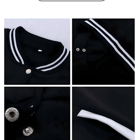 New York Letter Printing Coats Womens Winter Comfortable Baseball Jersey Fleece Warm Soft Jackets Casual Pocket Woman Clothes