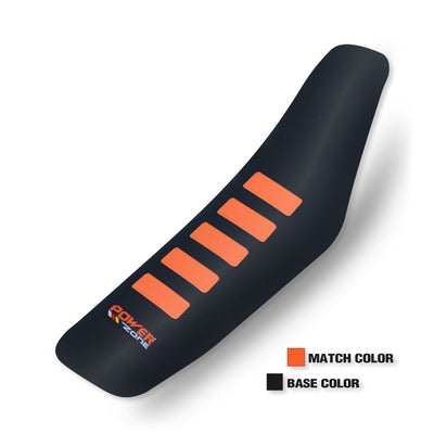 Powerzone Rib Ribbed Gripper Seat Cover in Waterproof Set Protection Antislip Upset Apply to For SXF EXC KXF CRF YZF WR TC TE