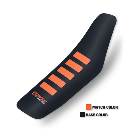 Powerzone Rib Ribbed Gripper Seat Cover in Waterproof Set Protection Antislip Upset Apply to For SXF EXC KXF CRF YZF WR TC TE