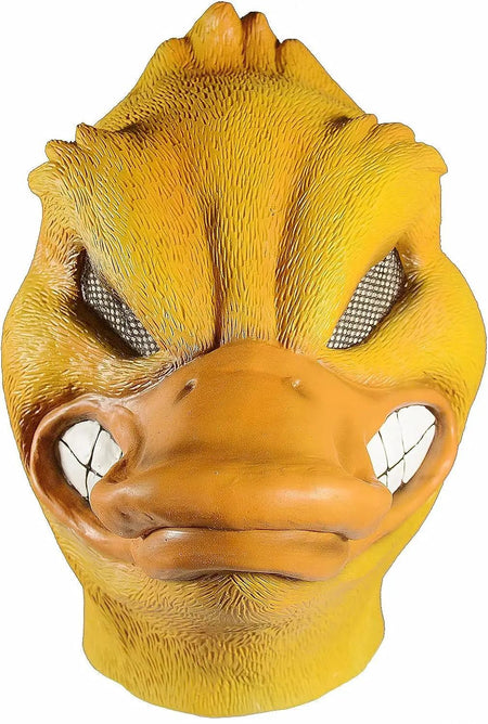 Halloween Costume Yellow Duck Head Party Animal Mask Cosplay Prop Latex Masks Green Fish Mask Funny Duck Bill Realistic Masks