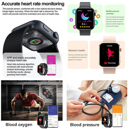 2025 New For Xiaomi Redmi Watch 5 Bluetooth Call GPS Tracking NFC Heart rate IP68 Waterproof Sport Fitness Smart bracelet Unisex