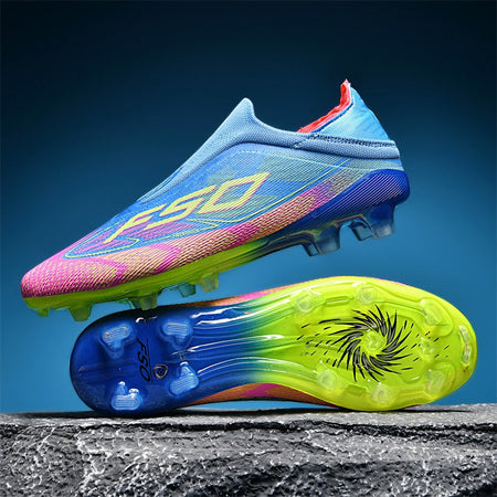 New Men Football Boots Non-Slip High-quality Soccer Shoes Grass Cleats High-top Futsal Sneakers Match Indoor Hot-selling Outdoor