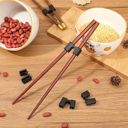5/6PCS Reusable Chopsticks Trainers Non-Slippery Reusable and Replaceable Asian Helper for Kids Adults Beginner Each Age Learner