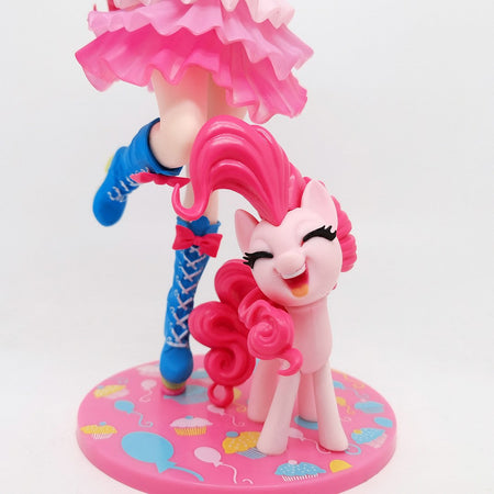 My little Pony Bishoujo Rarity Sunset Shimmer Applejack Twilight Sparkle Pinkie Pie Anime PVC Action Figure Toy Collection Doll