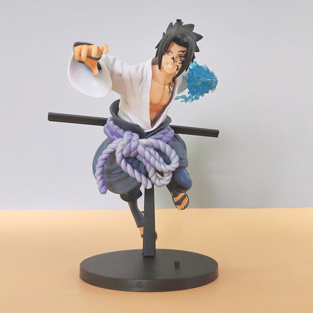 Naruto Sasuke Anime Action Figure Toys 20CM Uchiha Cartoon PVC Figurine Collection Desk Decoration Model Dolls Birthday Gifts
