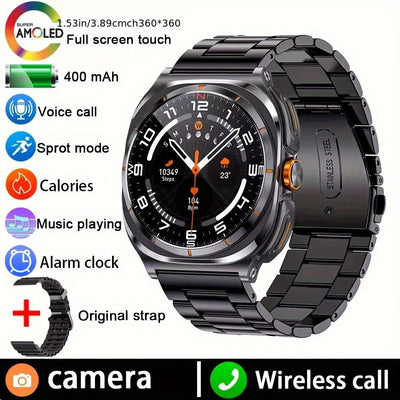 Bluetooth Call IP68 Waterproof 2025 New Upgraded 2-in-1 TWS Bluetooth Earphones Smart Watch For Men and Women Sports Smartwatch