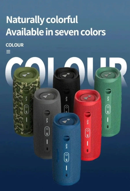 Portable Flip6 Bluetooth Speaker Multi-Function TWS Audio Caixa De Som Outdoor Subwoofer Wireless Home Theater Dual Speaker