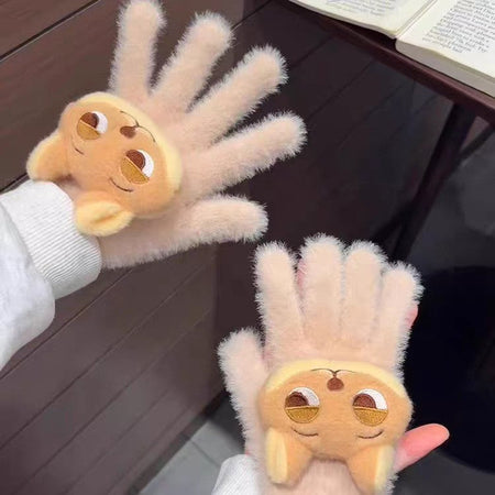 Zootopia Disneys Gloves Couples New Kawaii Judith Nick Mittens Boys Girls Winter Warm Glove Women Men Clothes Accessories Gift