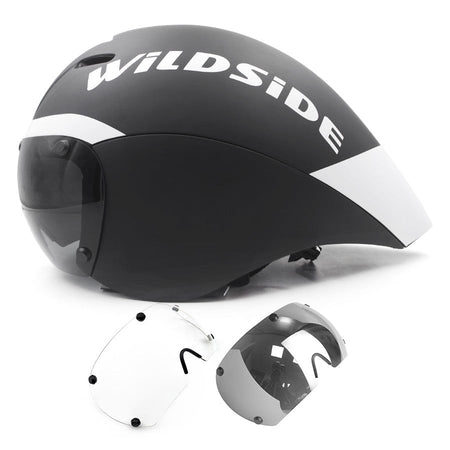 TT Cycling Helmet Lens Goggles Triathlon Tri Aero Road Bike Helmet Timetrial Race Bicycle Helmet Men Casco Ciclismo Accessories