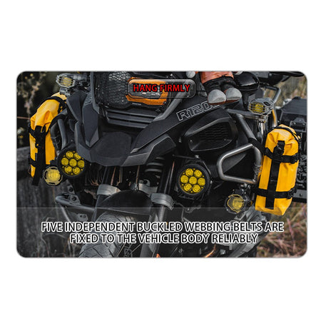 For BMW R1200GS R1250GS ADV For HONDA NC750X CB500X Motorcycle Frame Crash Bars Waterproof Bag Bumper Repair Tool Placement Bag