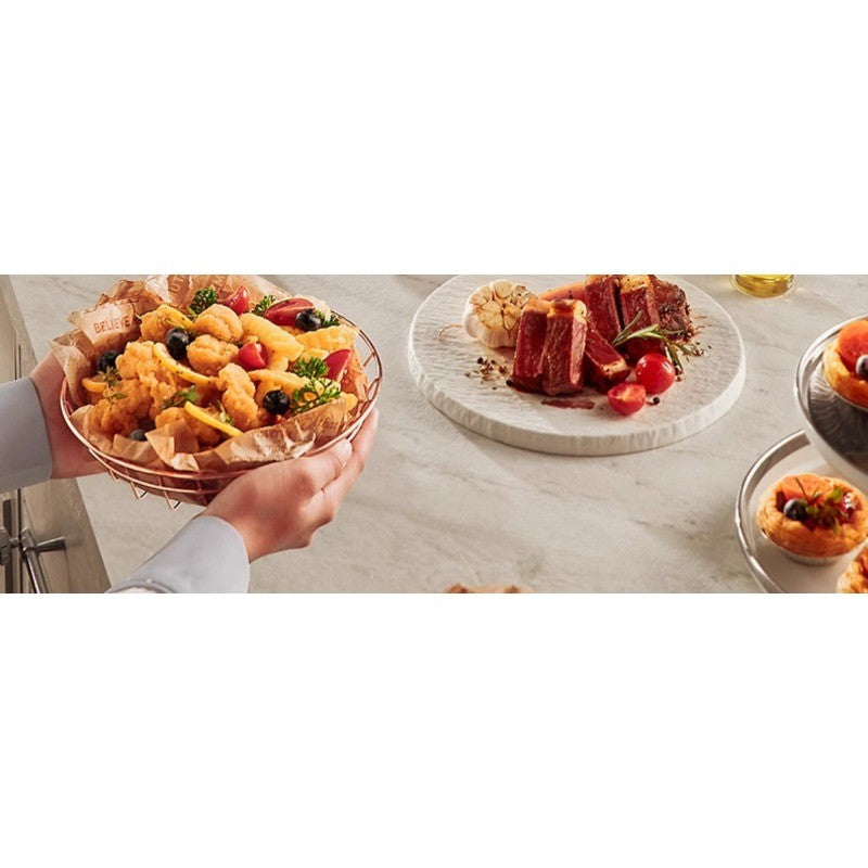 Air Fryer New Household Glass Visualization Multifunctional Large Capacity Electric Fryer Far Infrared Penetrating Heat
