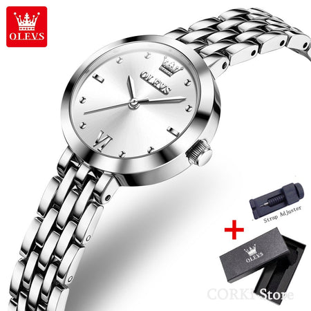 OLEVS 9992 Luxury Women's Watches Elegant Luxury Gold Watch for Women Quartz Waterproof Wristwatches Ladies Relojes Para Mujer