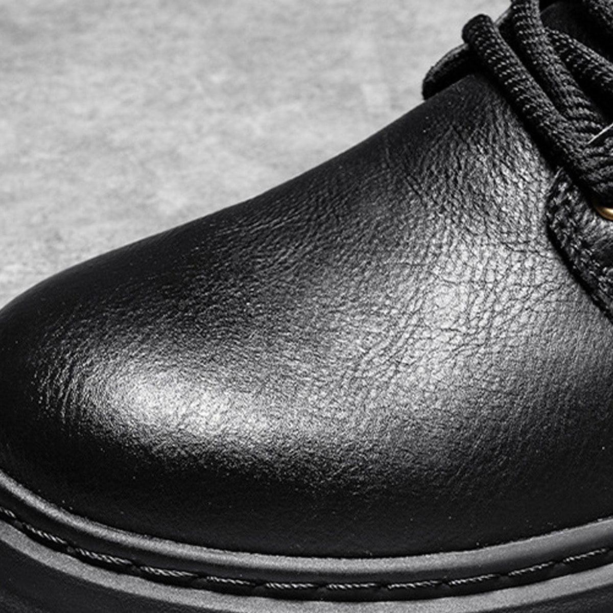 Boot Men'S Velvet Warm And Wear Thick Soled Classic And Fashionable Lace Up Ankle Boots Boots Men Wide Width Zapatos De Hombre