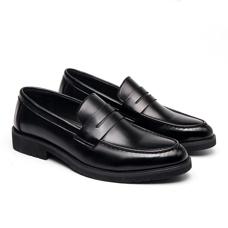 High Quality Casual Business Shoes Men Leather Loafers Classic Men's Dress Shoes Formal Office Leather Brogues Shoes Male