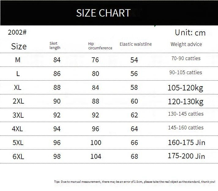 Plus size women's fashionable knitted half skirt high waist slit A-line skirt high stretch ankle length mid length skirt
