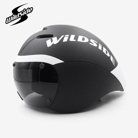 TT Cycling Helmet Lens Goggles Triathlon Tri Aero Road Bike Helmet Timetrial Race Bicycle Helmet Men Casco Ciclismo Accessories