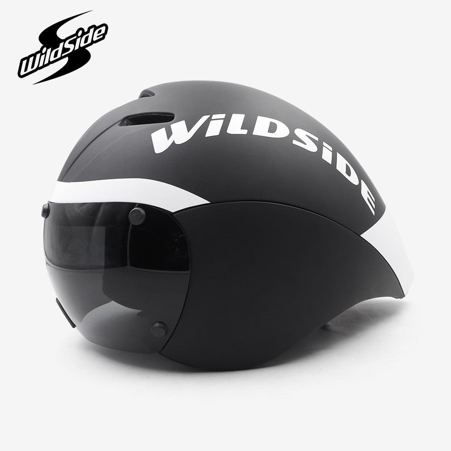TT Cycling Helmet Lens Goggles Triathlon Tri Aero Road Bike Helmet Timetrial Race Bicycle Helmet Men Casco Ciclismo Accessories