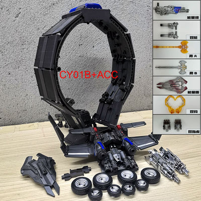 Baiwei Trailers TW1122 Transformation Toys Optimus Commander Robot TW1022 Tactical Container CY01 Model KIT Deformation Figure