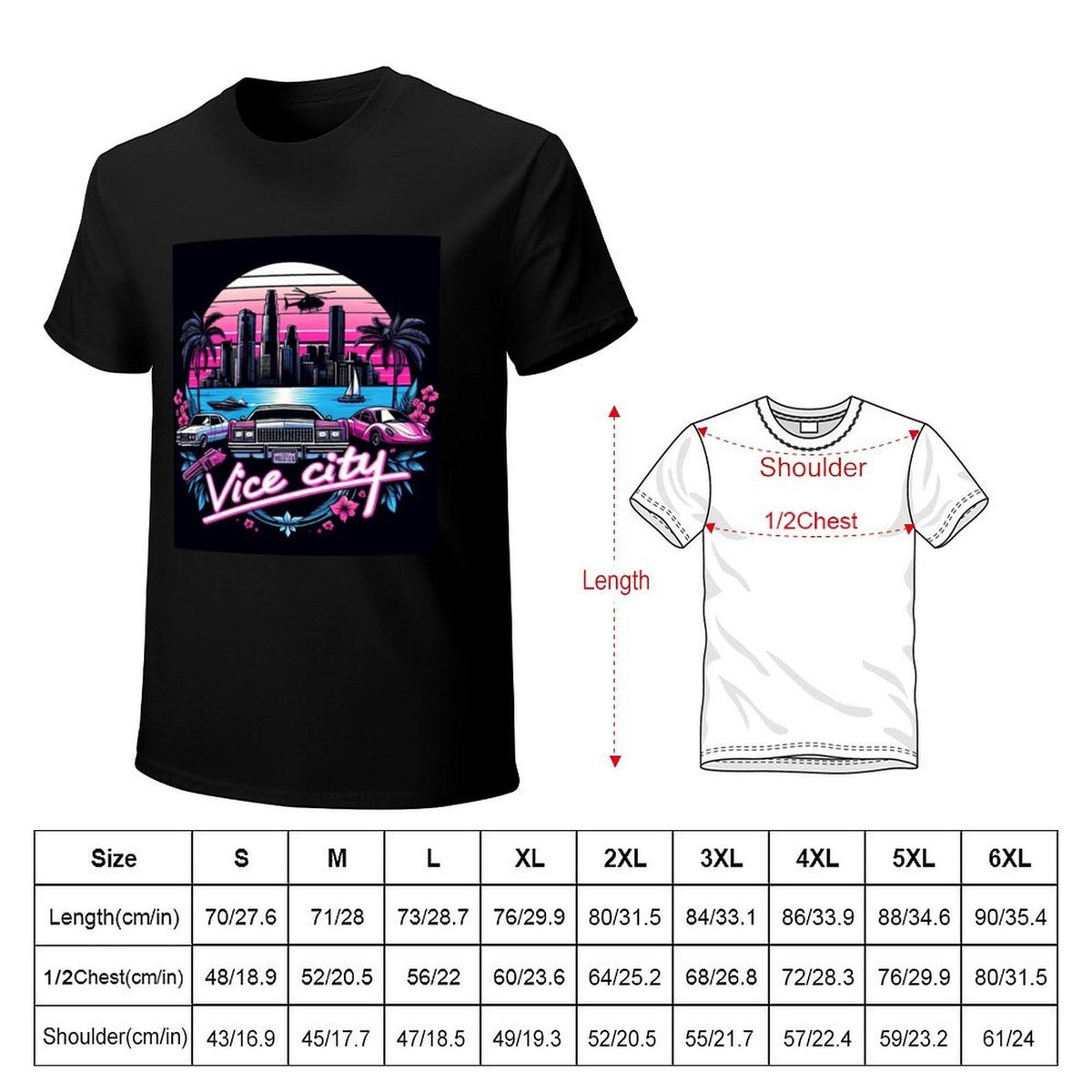2025 new model Welcome Vice City - Gta 6 GTA VI T-Shirt rapper graphic tees sweat gifts for friend plus size men clothing