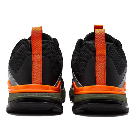 HOBIBEAR Unisex Hiking Sneakers Lace-Up Walking Shoes Outdoor Travel Artificial Leather Sneakers