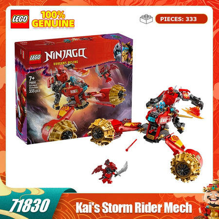 LEGO 71830 Kai's Storm Mech Tank Phantom Ninja Series Toys Children's Building Blocks for Birthday and Christmas Gifts