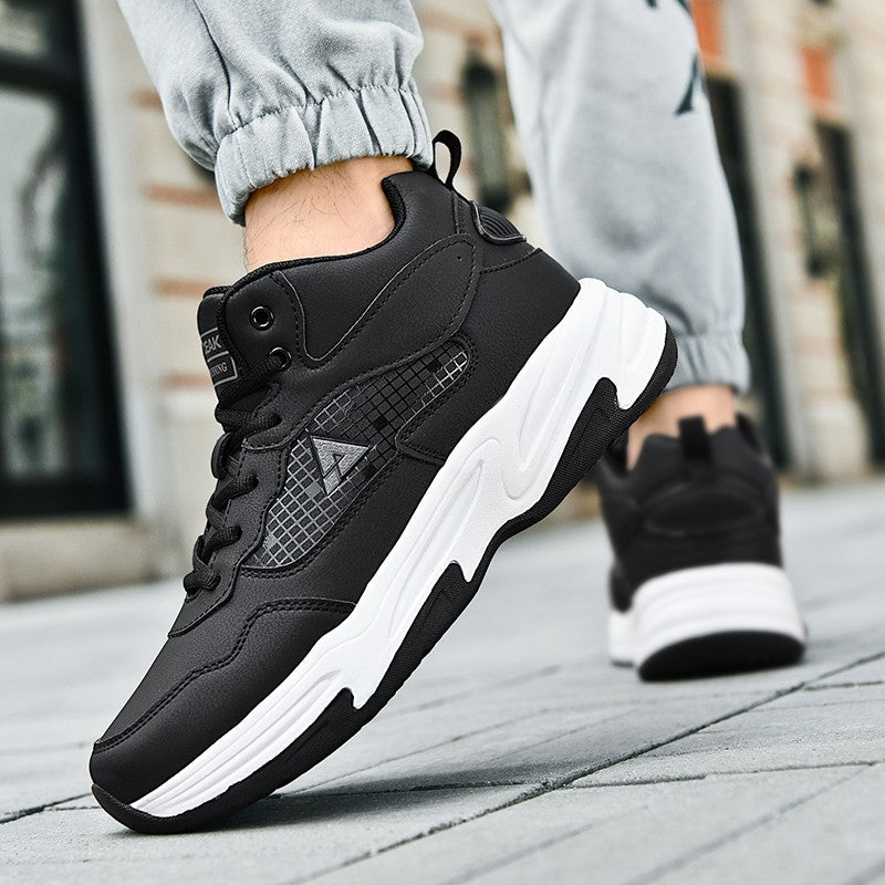 Men's high quality plus size casual sneakers Four seasons soft sole outdoor breathable running shoes students light sports shoes