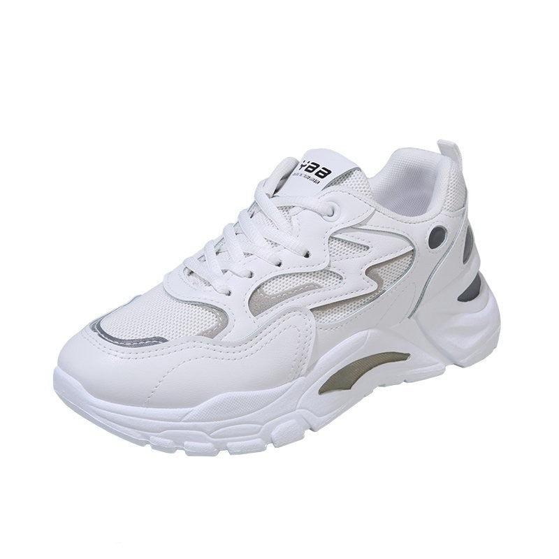 Height Increasing Chunky Sneakers Women New Fashion Lightweight Breathable Platform Mesh Sport Shoes Women's Casual Sneaker