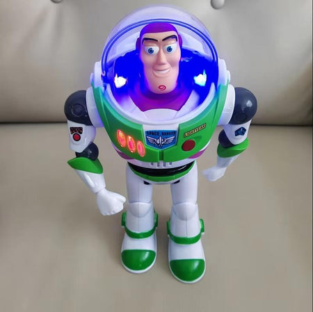 Toy Story Buzz Lightyear Model Toys Pixar Electric Walking Robot Doll Action Figure Toy Birthday Gift Toys Model For Children