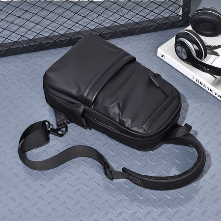 Men Portable Multifunctional Daily Crossbody Bag Trendy Street New Messenger Bag Men Sports Large Capacity Diagonal Backpack