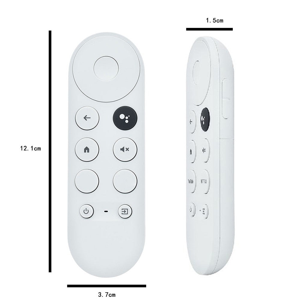 G9N9N Remote Control Bluetooth-Compatible Voice Universal Remote Control Remote Controller for Google TV Chromecast 4K Snow