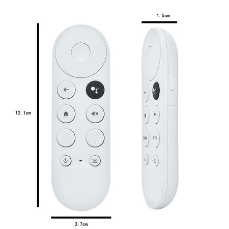 G9N9N Remote Control Bluetooth-Compatible Voice Universal Remote Control Remote Controller for Google TV Chromecast 4K Snow