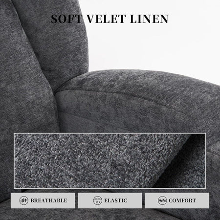 Power Lift Recliner Chair for Elderly with Massage and Heat, Recliner Chairs for Adults, Upgraded Fabric Reclining Sofa Chair wi
