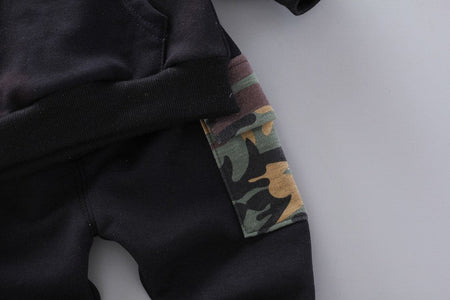 New Spring Autumn Children Clothing Baby Girl Clothes Boys Casual Hooded T-Shirt Pants 2Pcs/Sets Toddler Costume Kids Tracksuits