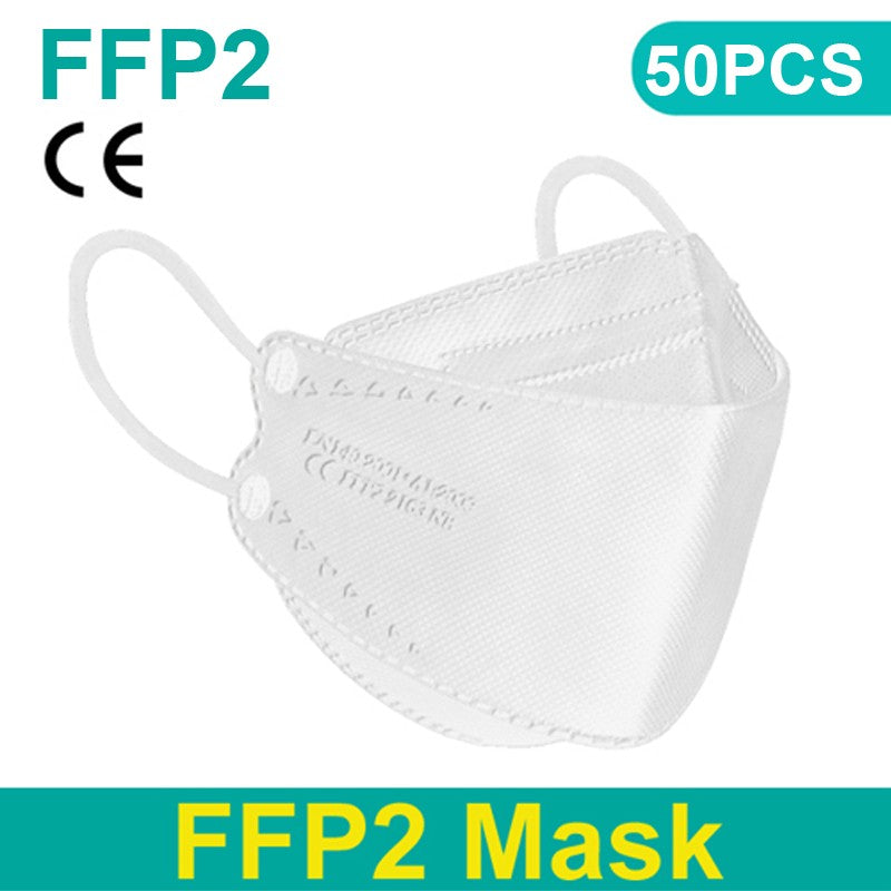fpp2 CE Protective maske anti dust mask mouth mascarillas 4 Layers maskffp2 face mask KN95 facial masks  filter mask respirator