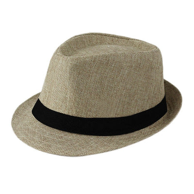 10/24 Pack 1920s Fedora Hats for Men Short Brim Sun Panama Hats Classic Pork Pie Hats Summer Hat for Women Party Wedding Costume