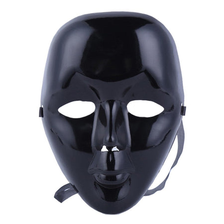 New Plastic Full Face Masks Street Dance Mask Masquerade Dance Mask Halloween Street Dance Mask For Cosplay Party Props