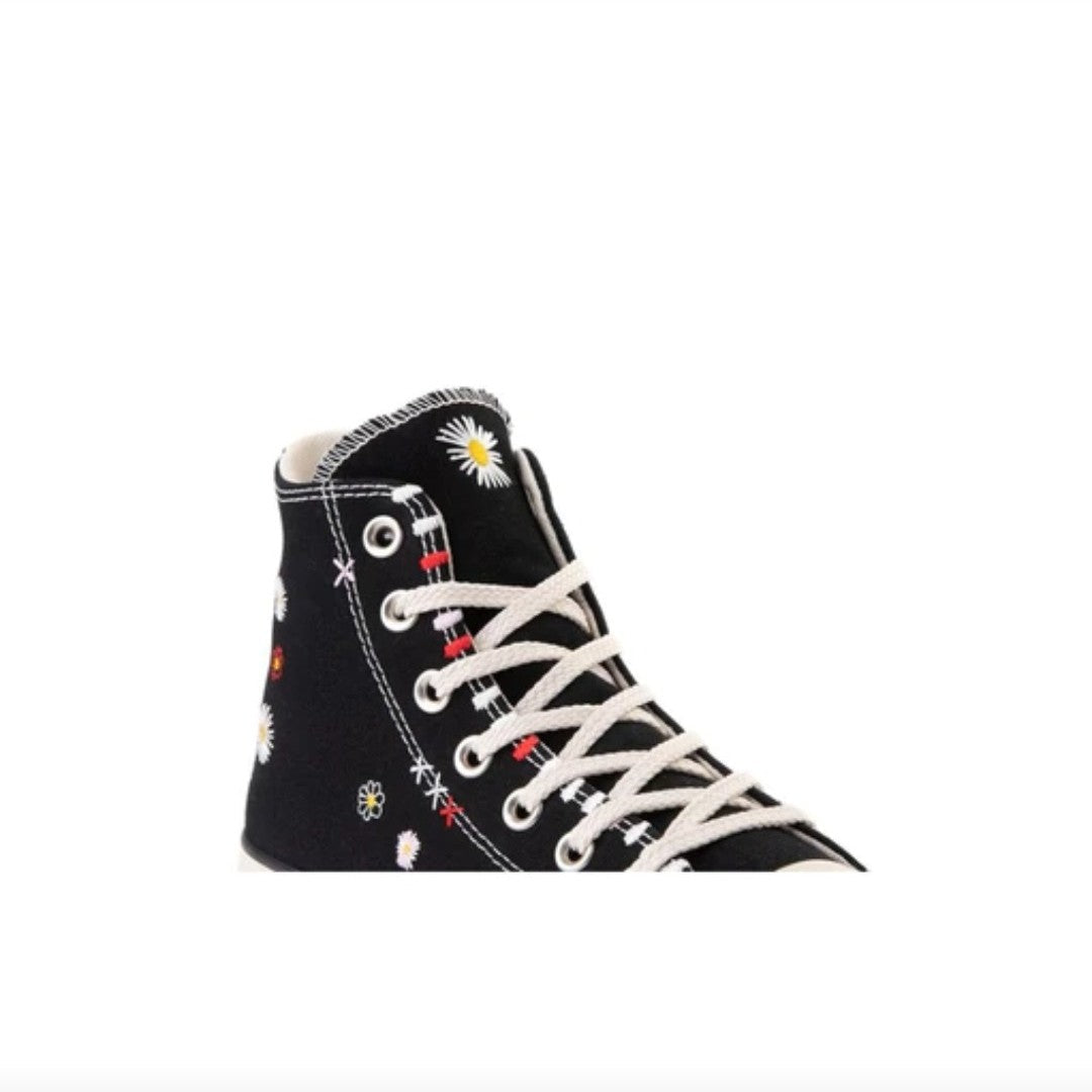 Converse Chuck Taylor All Star Hi Friends For Life Women's Skateboarding Shoes, Light Weight, Casual Sneakers, Black