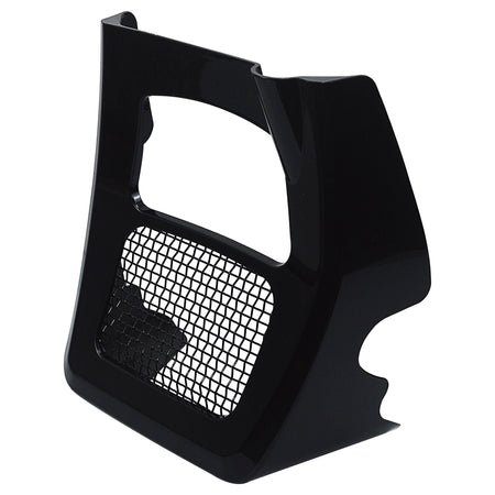 Motorcycle Fairing Front Spoilers Radiator Chin Cover For Harley Road King Electra Street Glide FLHR FLTRX 17-2025 Glossy Black