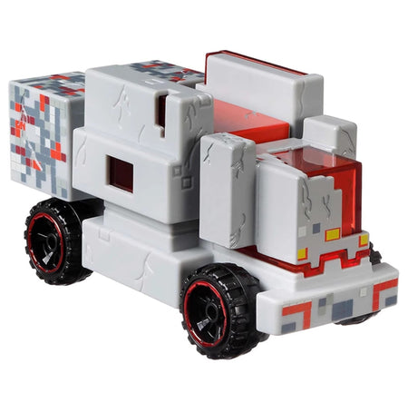 Genuine Hot Wheels Minecraft Series Model Toy Car Desktop Ornament Collectibles Holiday Gifts In Stock