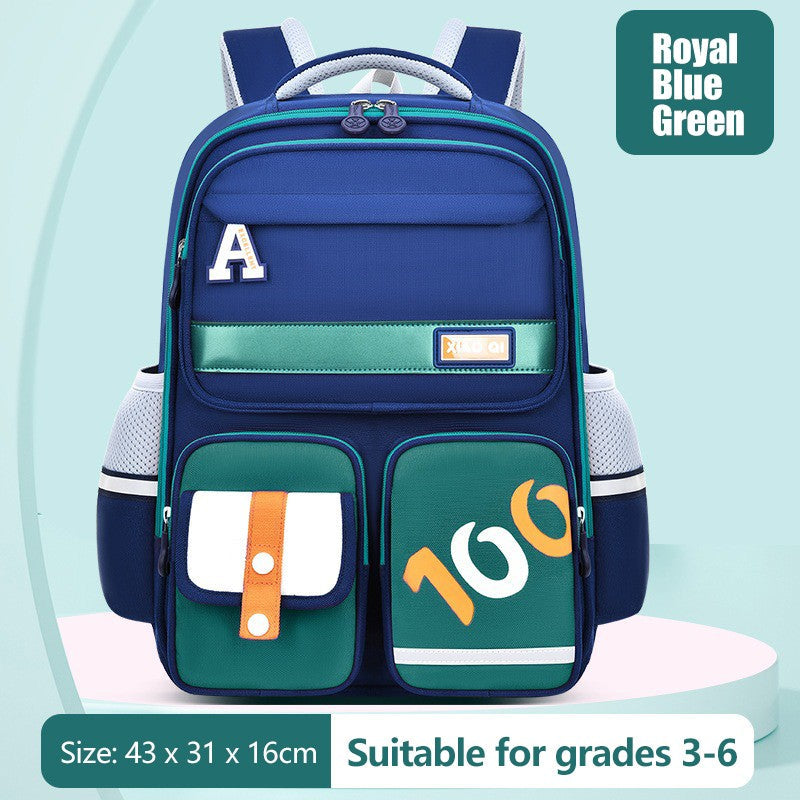 Primary school bag boys backpack bag school kids ergonomic preschool bag girls kindergarten children bookbag