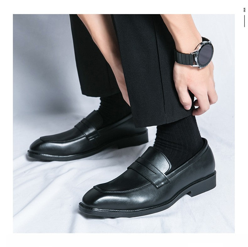 Men's Dress Shoes Classic Casual Business Leather Shoes Men Retro Oxfords Formal Social Wedding Office Leather Shoes For Men