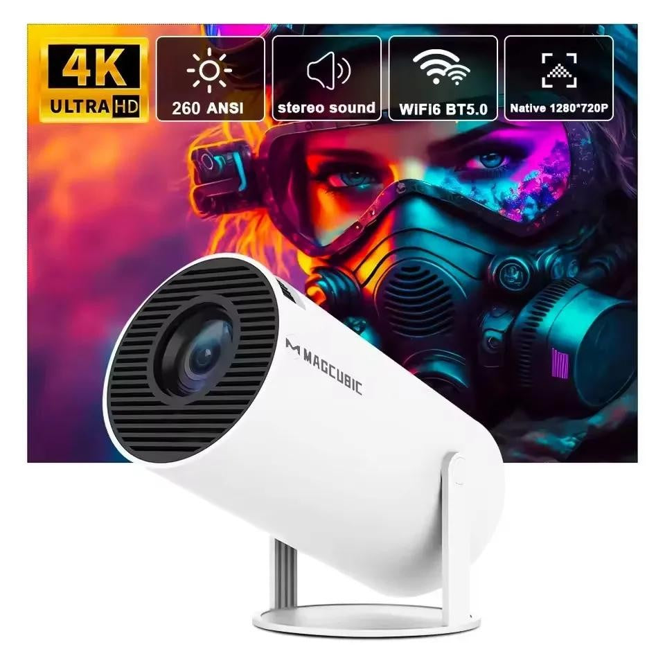 Magcubic Projector 8K HD Android14 HY300 Pro Wifi6 290ANSI Allwinner H726 BT5.4 1080P 1280*720P Cinema Outdoor portable Projetor